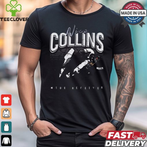 Nico Collins Houston Catch Wide Receiver Graphic t hoodie, sweater, longsleeve, shirt v-neck, t-shirt