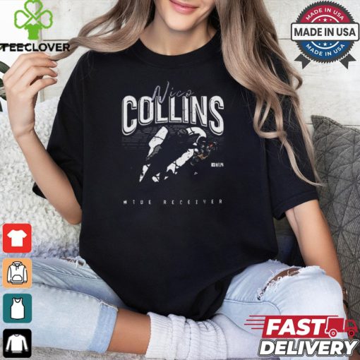 Nico Collins Houston Catch Wide Receiver Graphic t hoodie, sweater, longsleeve, shirt v-neck, t-shirt