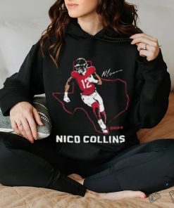 Nico Collins State Star Signature Shirt