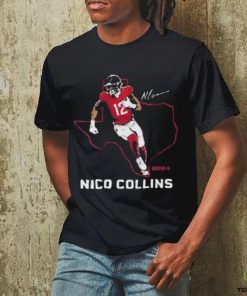 Nico Collins State Star Signature Shirt