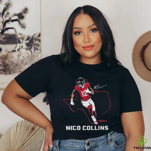 Nico Collins State Star Signature Shirt