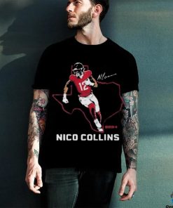 Nico Collins State Star Signature Shirt