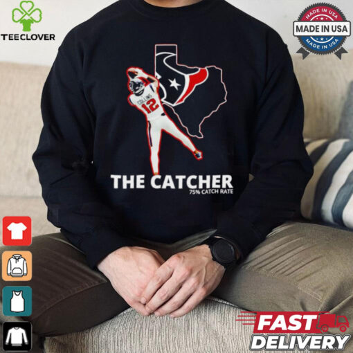 Nico Collins the catcher 75% catch rate hoodie, sweater, longsleeve, shirt v-neck, t-shirt