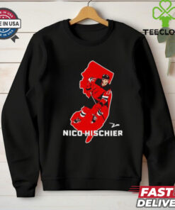 Nico Hischier New Jersey Devils State star shirt