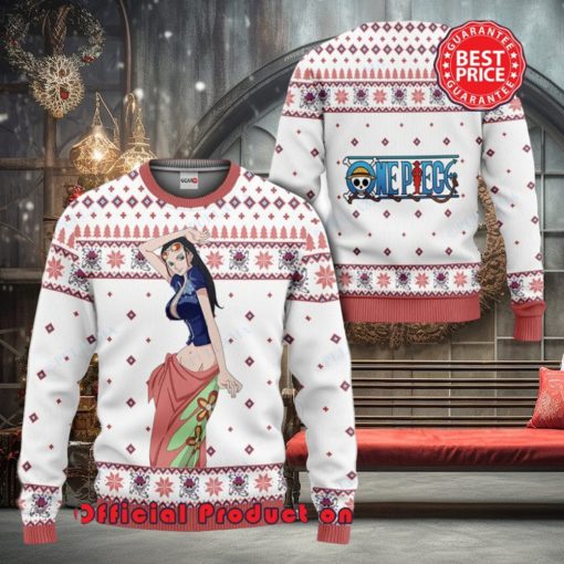 Nico Robin One Piece Anime Ugly Christmas Sweater