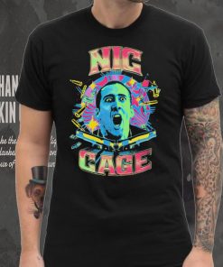 Nicolas Cage Nic Cage graphic T shirt