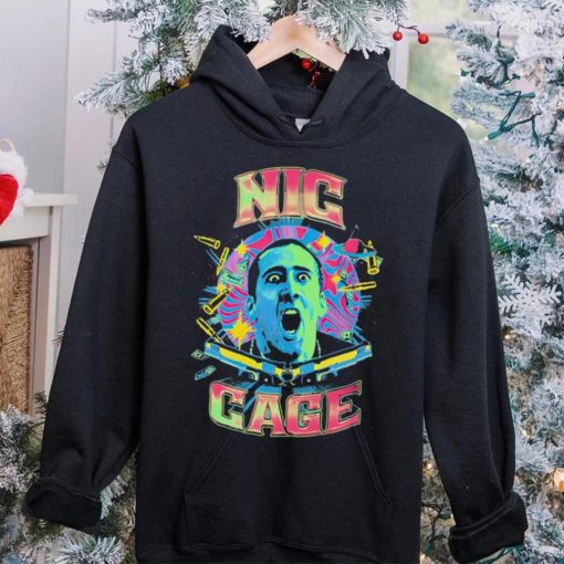 Nicolas Cage Nic Cage graphic T hoodie, sweater, longsleeve, shirt v-neck, t-shirt