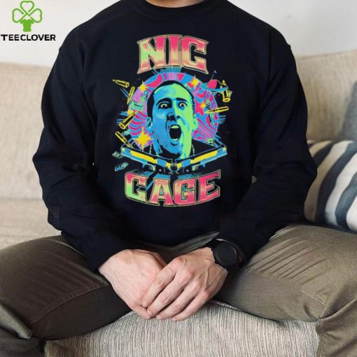 Nicolas Cage Nic Cage graphic T hoodie, sweater, longsleeve, shirt v-neck, t-shirt