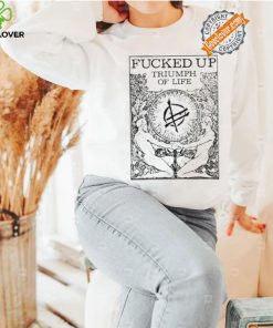 Nicole Rifkin Fucked Up Triumph Of Life Tee Shirt