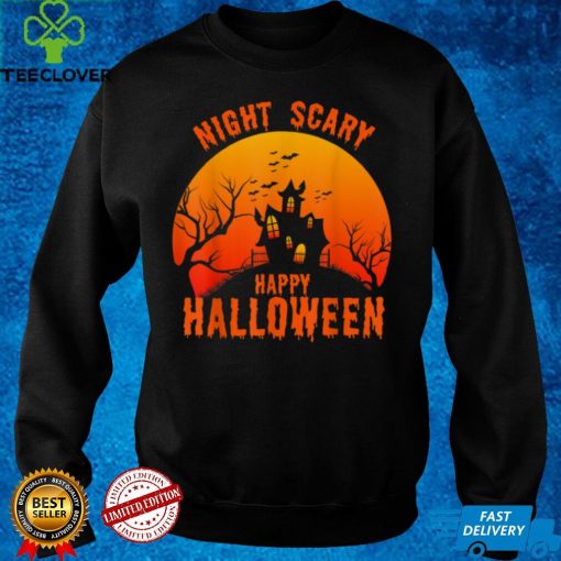 Night Scary Happy Halloween Costume Men Women T Shirt tee