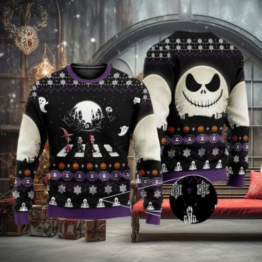 Nightmare Before Christmas 3D All Over Printed Ugly Christmas Sweater Christmas Gift For Family