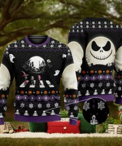 Nightmare Before Christmas 3D All Over Printed Ugly Christmas Sweater Christmas Gift For Family
