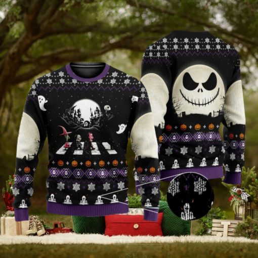 Nightmare Before Christmas 3D All Over Printed Ugly Christmas Sweater Christmas Gift For Family