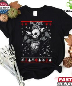 Nightmare Before Liftmas ugly Christmas shirt