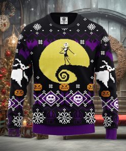 Nightmare Before Xmas Ugly Christmas Sweater For Men Women
