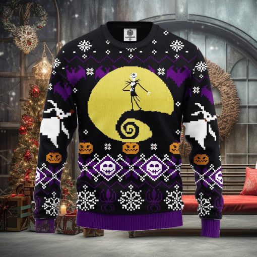 Nightmare Before Xmas Ugly Christmas Sweater For Men Women