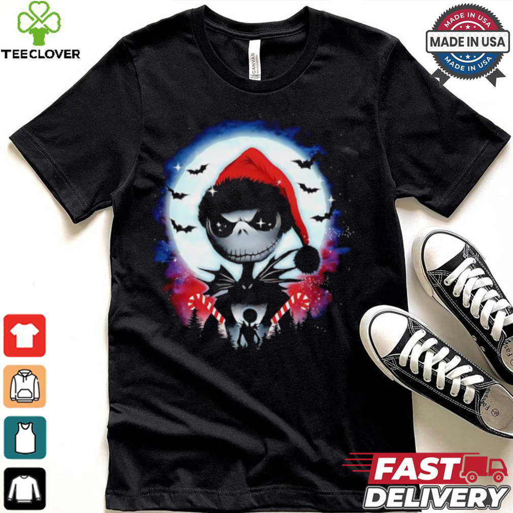 Nightmare Christmas Grinch big moon shirt Nightmare Christmas Grinch big moon shirt