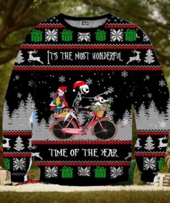 Nightmare It’s The Most Wonderful Time Of Year Knitted Christmas Xmas Sweater