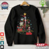 Official Dashing through the snow newfoundland dogs Christmas 2024 T shirt