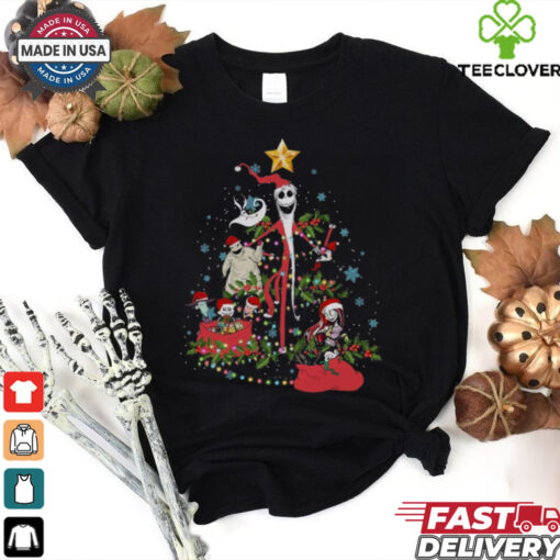Nightmare Skeleton And His Squad Christmas Tree T Shirt
