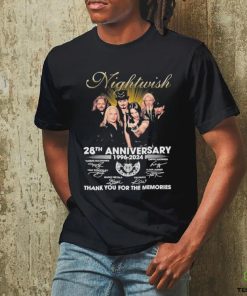 Nightwish 28th Anniversary 1996 2024 Thank You For The Memories T Shirt