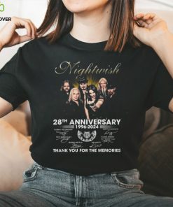 Nightwish 28th Anniversary 1996–2024 Thank You For The Memories shirt