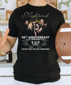 Nightwish 28th Anniversary 1996–2024 Thank You For The Memories shirt