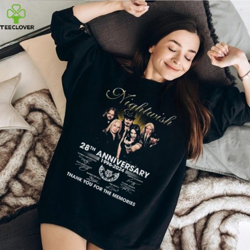 Nightwish 28th Anniversary 1996–2024 Thank You For The Memories shirt