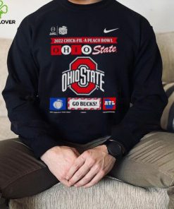 Nike 2022 23 College Football Playoff Peach Bowl Bound Ohio State Buckeyes Shirt