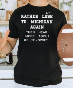 Nike A Tailgate Report Rather Lose To Michigan Again Tee Shirt