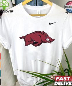 Nike Arkansas Razorbacks White DriFIT Short Sleeve T Shirt