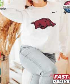 Nike Arkansas Razorbacks White DriFIT Short Sleeve T Shirt