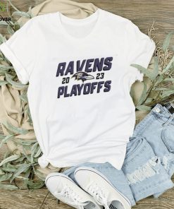 Nike Baltimore Ravens 2023 NFL Playoffs Iconic shirt