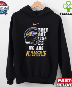 Nike Baltimore Ravens They Not Like Us We Are Shirt