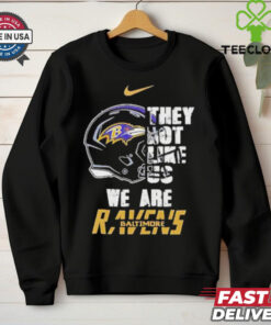 Nike Baltimore Ravens They Not Like Us We Are Shirt