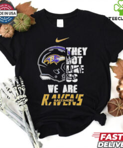 Nike Baltimore Ravens They Not Like Us We Are Shirt