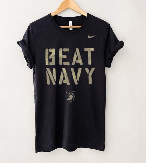 Nike Black Army Black Knights 2023 Rivalry Collection Beat Navy Legend Performance T Shirt