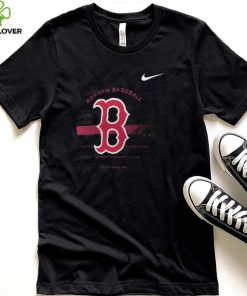Nike Boston Red Sox Navy Arch Over Logo T Shirt