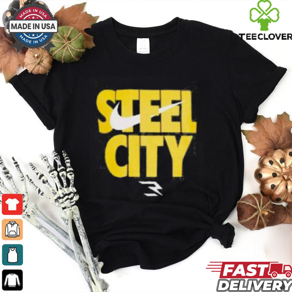 Nike Boys’ 3BRAND By Russell Wilson Steel City T Shirt Nike Boys’ 3BRAND By Russell Wilson Steel City T Shirt