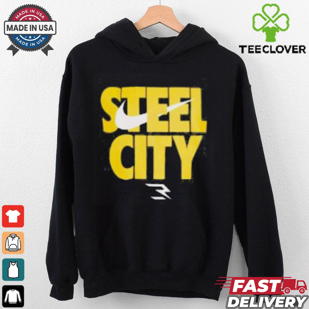 Nike Boys’ 3BRAND By Russell Wilson Steel City T Shirt Nike Boys’ 3BRAND By Russell Wilson Steel City T Shirt