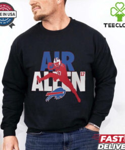 Nike Buffalo Bills Josh Allen Air Allen Hurdle T Shirt