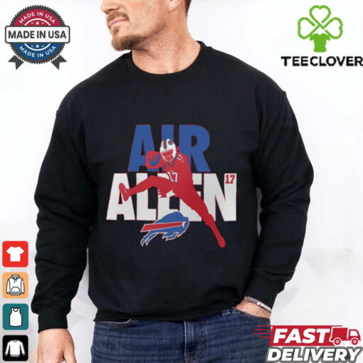 Nike Buffalo Bills Josh Allen Air Allen Hurdle T Shirt