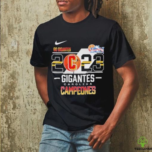Nike Campeones Gigantes de Carolina BSN 2023 shirt