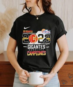 Nike Campeones Gigantes de Carolina BSN 2023 shirt