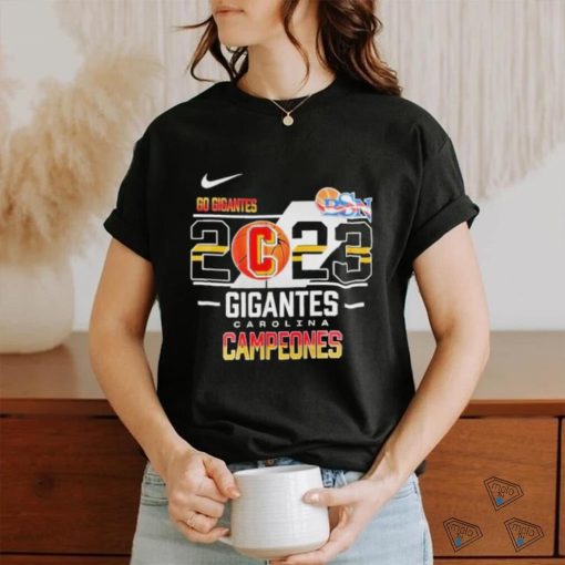 Nike Campeones Gigantes de Carolina BSN 2023 shirt