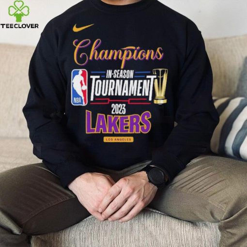 Nike Champions NBA In season Tournament 2023 Los Angeles Lakers hoodie, sweater, longsleeve, shirt v-neck, t-shirt