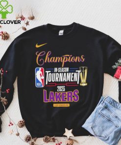 Nike Champions NBA In season Tournament 2023 Los Angeles Lakers hoodie, sweater, longsleeve, shirt v-neck, t-shirt