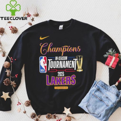 Nike Champions NBA In season Tournament 2023 Los Angeles Lakers hoodie, sweater, longsleeve, shirt v-neck, t-shirt