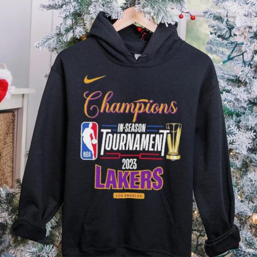 Nike Champions NBA In season Tournament 2023 Los Angeles Lakers hoodie, sweater, longsleeve, shirt v-neck, t-shirt