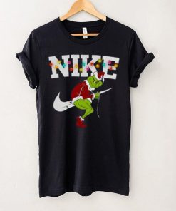 Nike Christmas Lights T Shirt, Grinch Christmas shirt